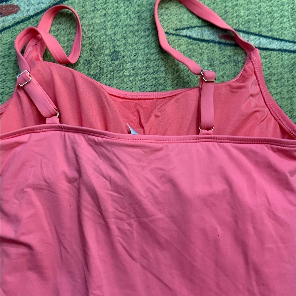 Anne Cole Vibrant Coral Swimwear size: 12